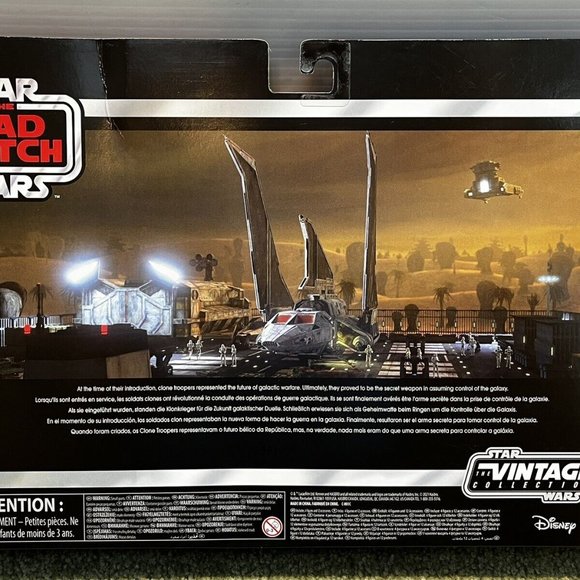 Star Wars THE BAD BATCH Vintage Collection HASBRO Special Edition 4 Pack 15”x11” - Picture 3 of 3